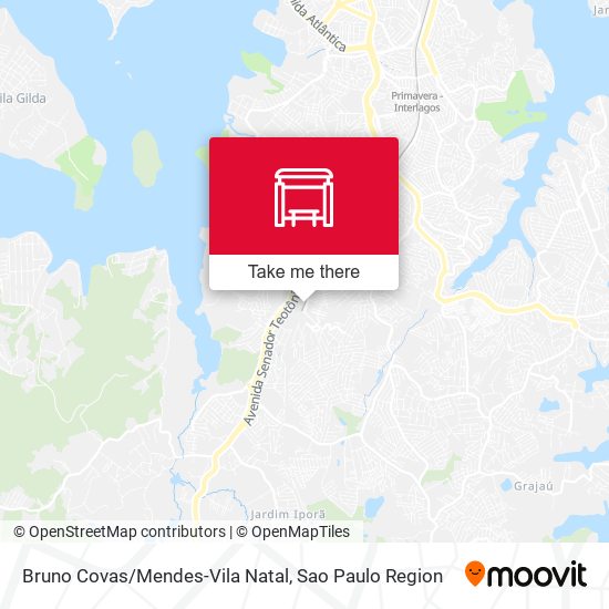Bruno Covas/Mendes-Vila Natal map