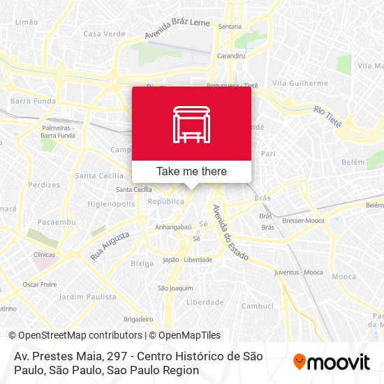 Av. Prestes Maia, 297 - Centro Histórico de São Paulo, São Paulo map