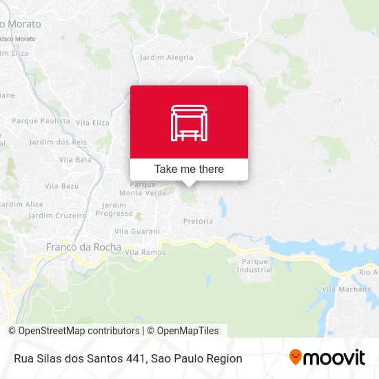 Rua Silas dos Santos 441 map