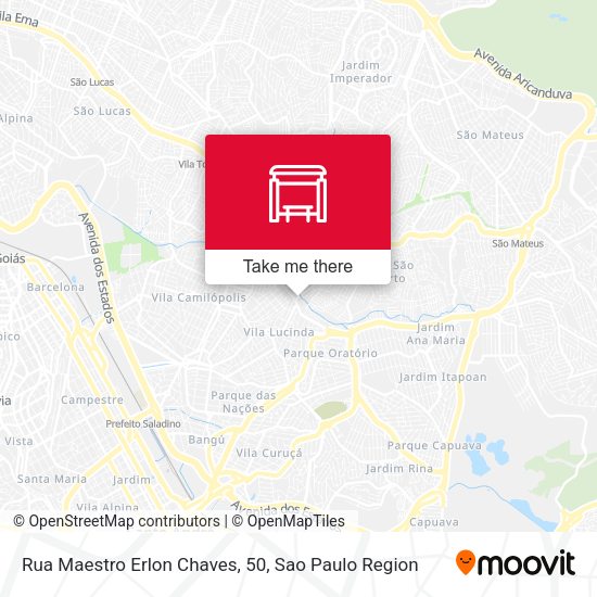 Rua Maestro Erlon Chaves, 50 map