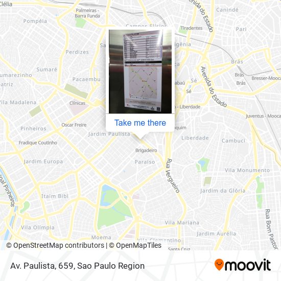 Av. Paulista, 659 map