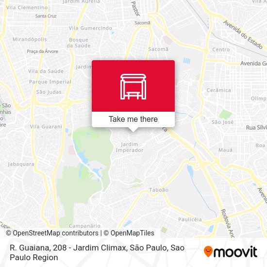 R. Guaiana, 208 - Jardim Climax, São Paulo map