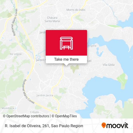 R. Isabel de Oliveira, 261 map