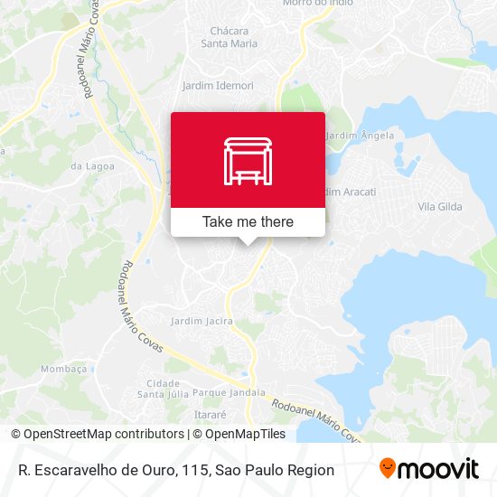 R. Escaravelho de Ouro, 115 map