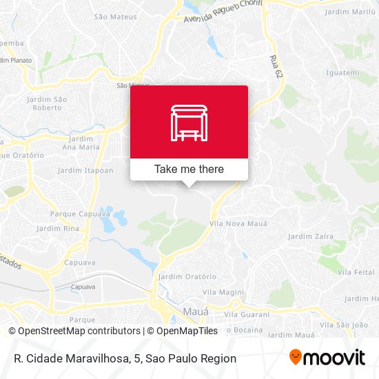 R. Cidade Maravilhosa, 5 map