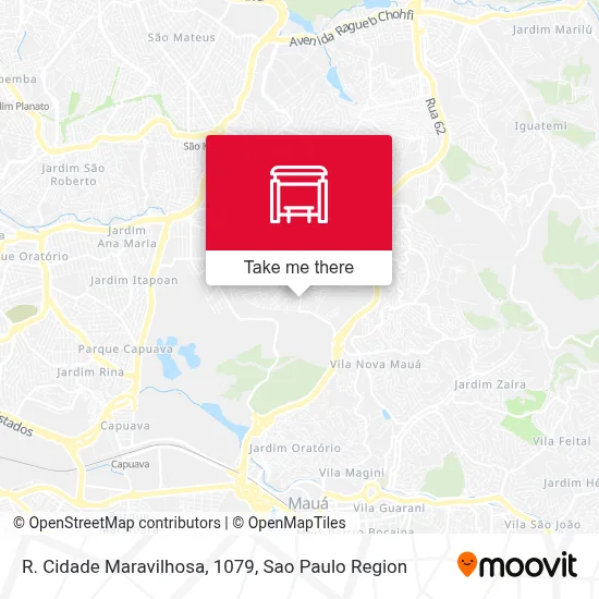 R. Cidade Maravilhosa, 1079 map