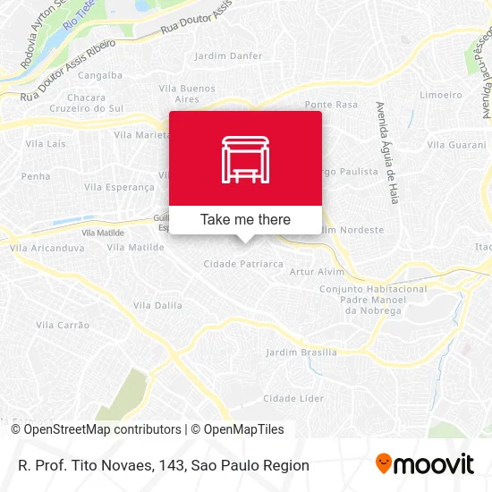 R. Prof. Tito Novaes, 143 map