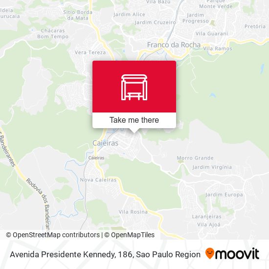 Avenida Presidente Kennedy, 186 map