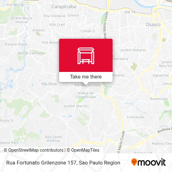 Rua Fortunato Grilenzone 157 map