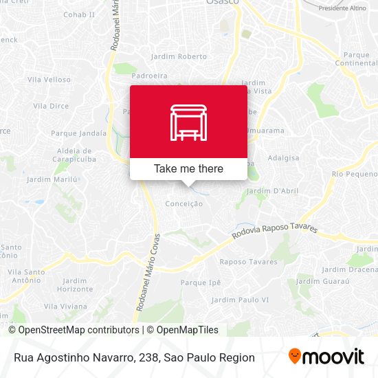 Rua Agostinho Navarro, 238 map