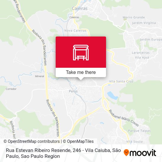 Rua Estevan Ribeiro Resende, 246 - Vila Caiuba, São Paulo map