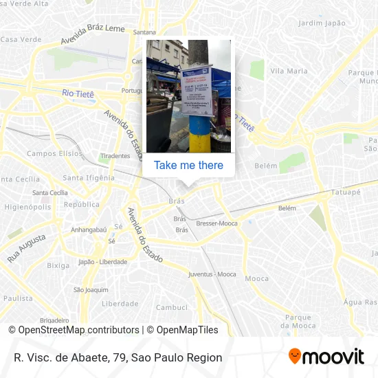 R. Visc. de Abaete, 79 map