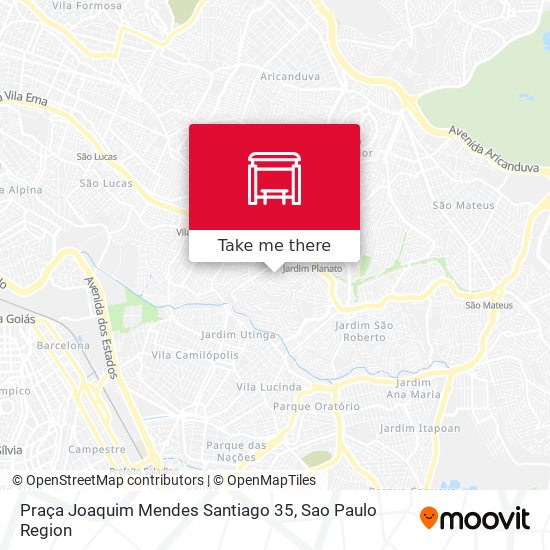 Praça Joaquim Mendes Santiago 35 map