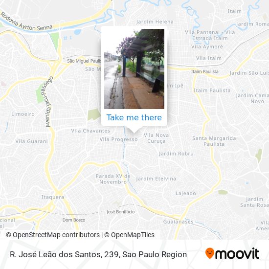 R. José Leão dos Santos, 239 map