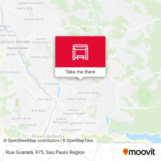 Rua Guarará, 975 map