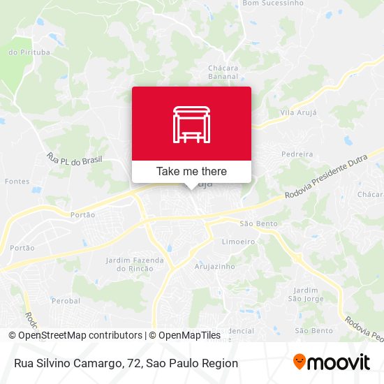 Rua Silvino Camargo, 72 map