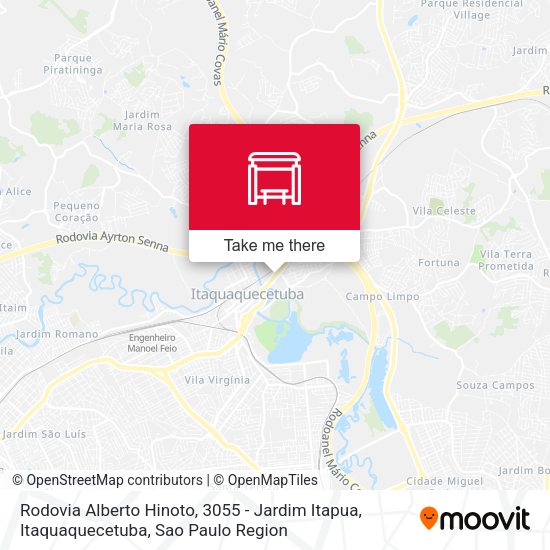 Rodovia Alberto Hinoto, 3055 - Jardim Itapua, Itaquaquecetuba map