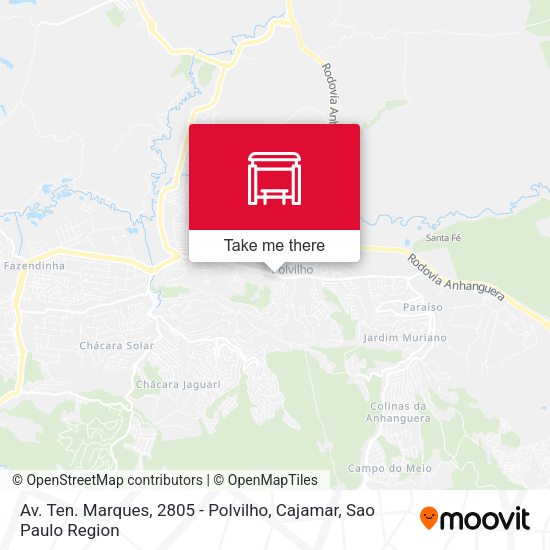Av. Ten. Marques, 2805 - Polvilho, Cajamar map