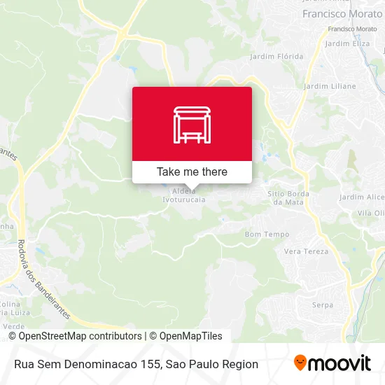 Rua Sem Denominacao 155 map