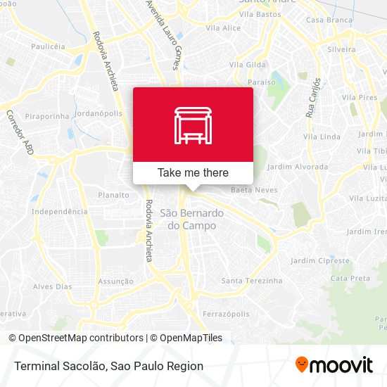 Mapa Terminal Sacolão