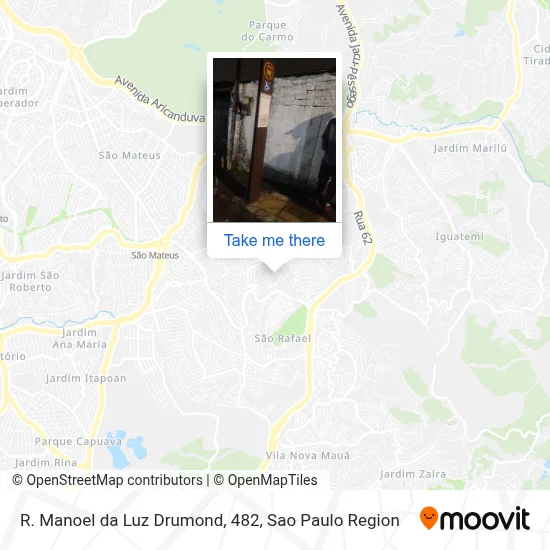 R. Manoel da Luz Drumond, 482 map