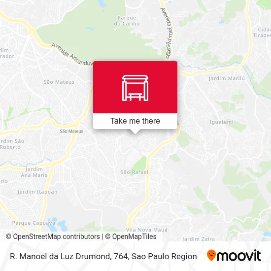 R. Manoel da Luz Drumond, 764 map