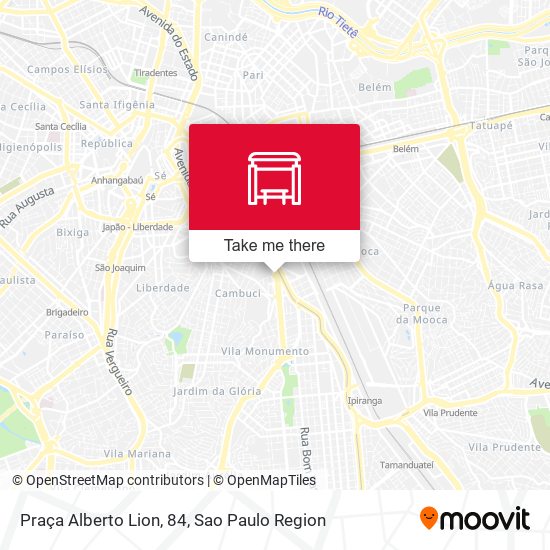 Praça Alberto Lion, 84 map