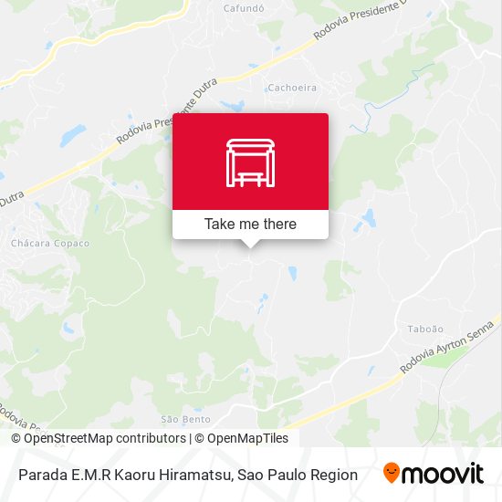 Parada E.M.R Kaoru Hiramatsu map