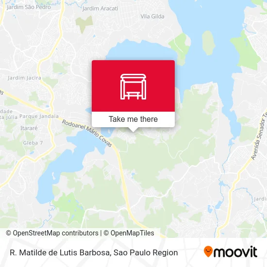 R. Matilde de Lutis Barbosa map