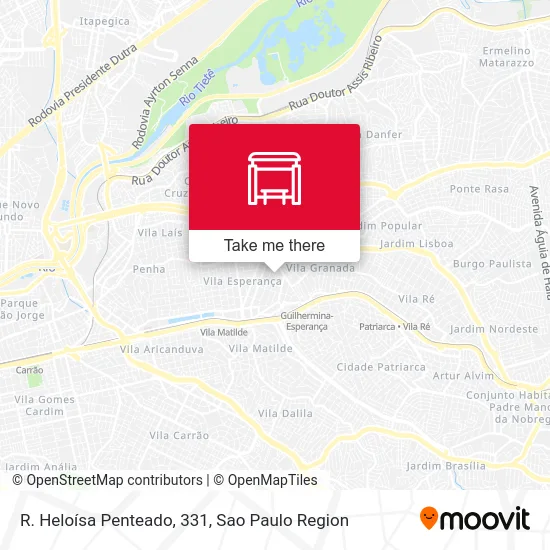 R. Heloísa Penteado, 331 map