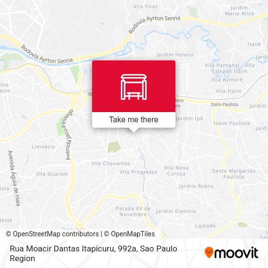 Rua Moacir Dantas Itapicuru, 992a map