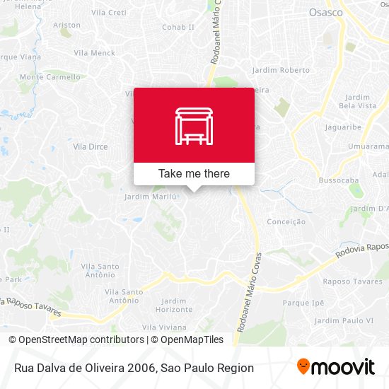 Rua Dalva de Oliveira 2006 map