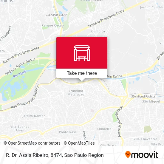 R. Dr. Assis Ribeiro, 8474 map