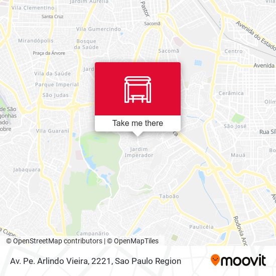 Av. Pe. Arlindo Vieira, 2221 map