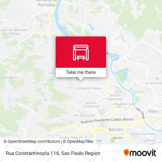 Rua Constantinopla 116 map