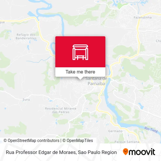 Rua Professor Edgar de Moraes map