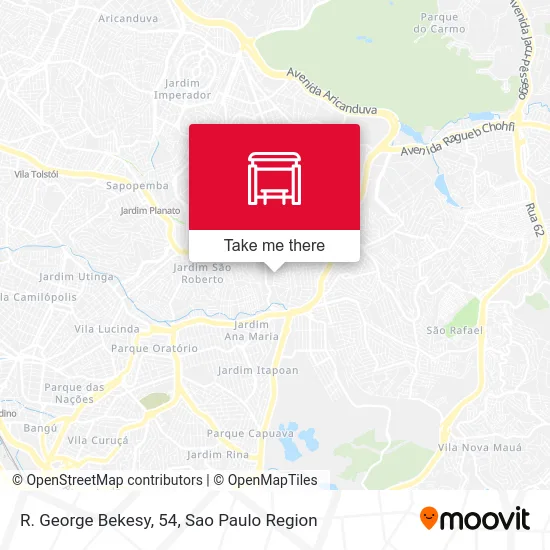 R. George Bekesy, 54 map