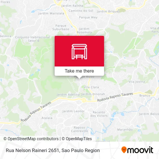 Rua Nelson Raineri 2651 map