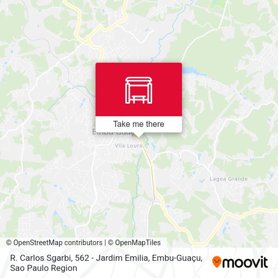R. Carlos Sgarbi, 562 - Jardim Emilia, Embu-Guaçu map