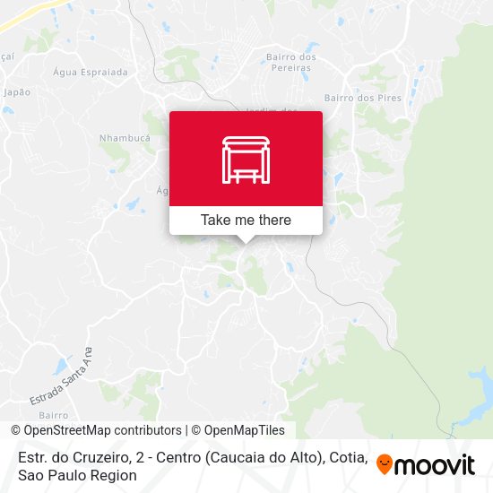 Estr. do Cruzeiro, 2 - Centro (Caucaia do Alto), Cotia map