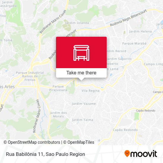 Rua Babilônia 11 map