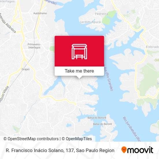 R. Francisco Inácio Solano, 137 map