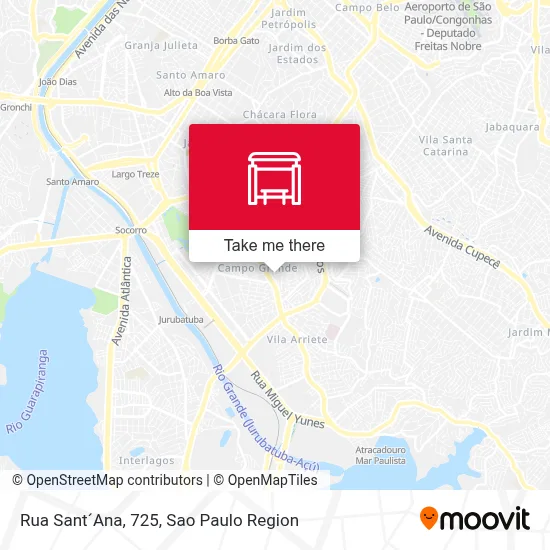Rua Sant´Ana, 725 map
