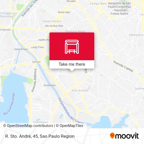 R. Sto. André, 45 map