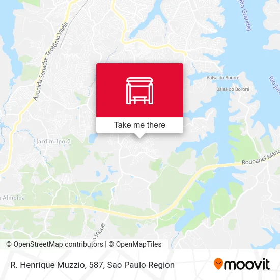 R. Henrique Muzzio, 587 map