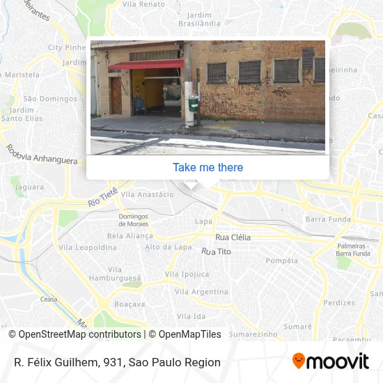 R. Félix Guilhem, 931 map