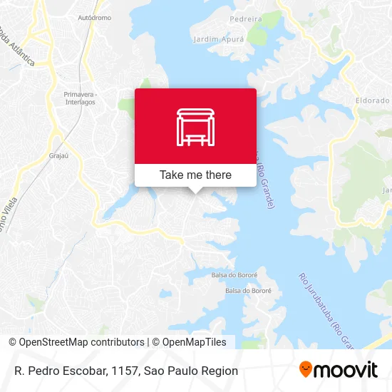 R. Pedro Escobar, 1157 map
