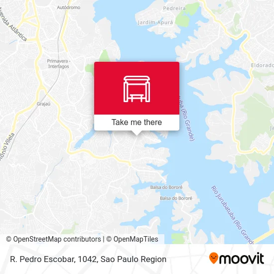 R. Pedro Escobar, 1042 map