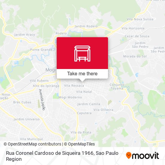 Rua Coronel Cardoso de Siqueira 1966 map