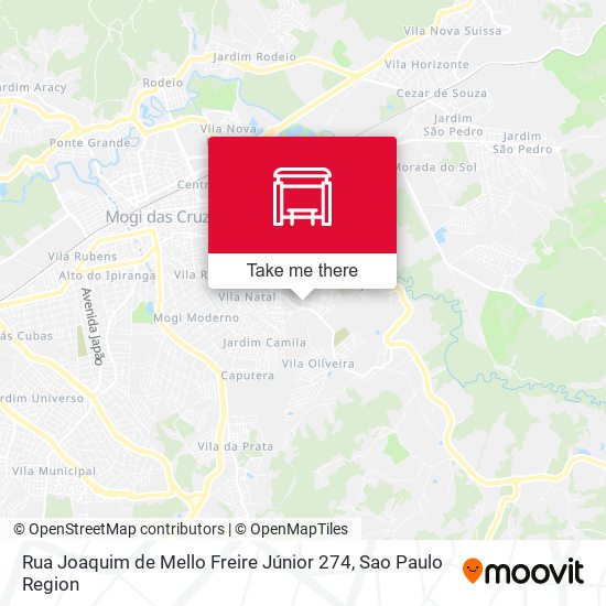 Rua Joaquim de Mello Freire Júnior 274 map